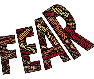 Grounding helps overcome fear